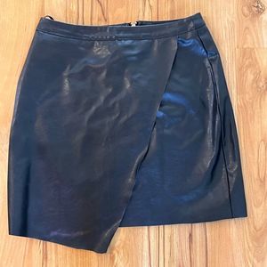 faux leather skirt pretty little thing 6